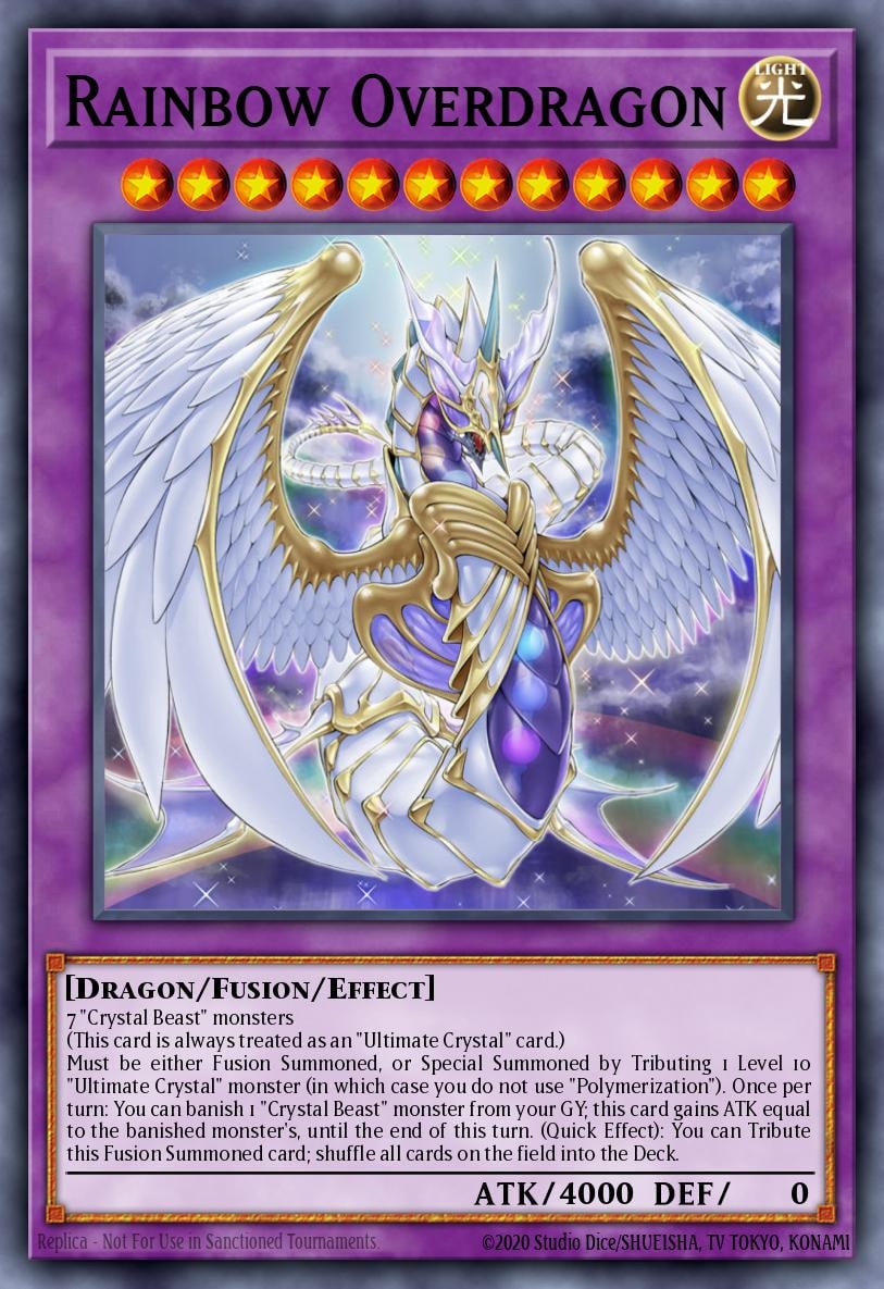 Rainbow Overdragon, Structure Deck: Legend of the Crystal Beasts SDCB-EN043