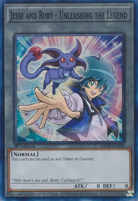 Jesse and Ruby - Unleashing the Legend, Structure Deck: Legend of the Crystal Beasts SDCB-EN048