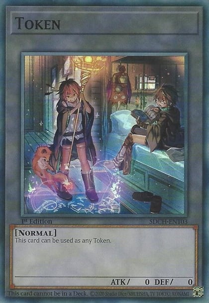 Token: Hiita and Aussa, Structure Deck: Spirit Charmers SDCH-ENT03