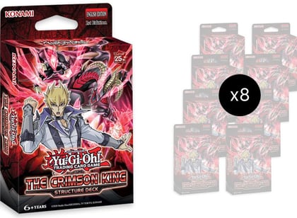 The Crimson King Structure Deck Display [1st Edition], Structure Deck: The Crimson King P497833