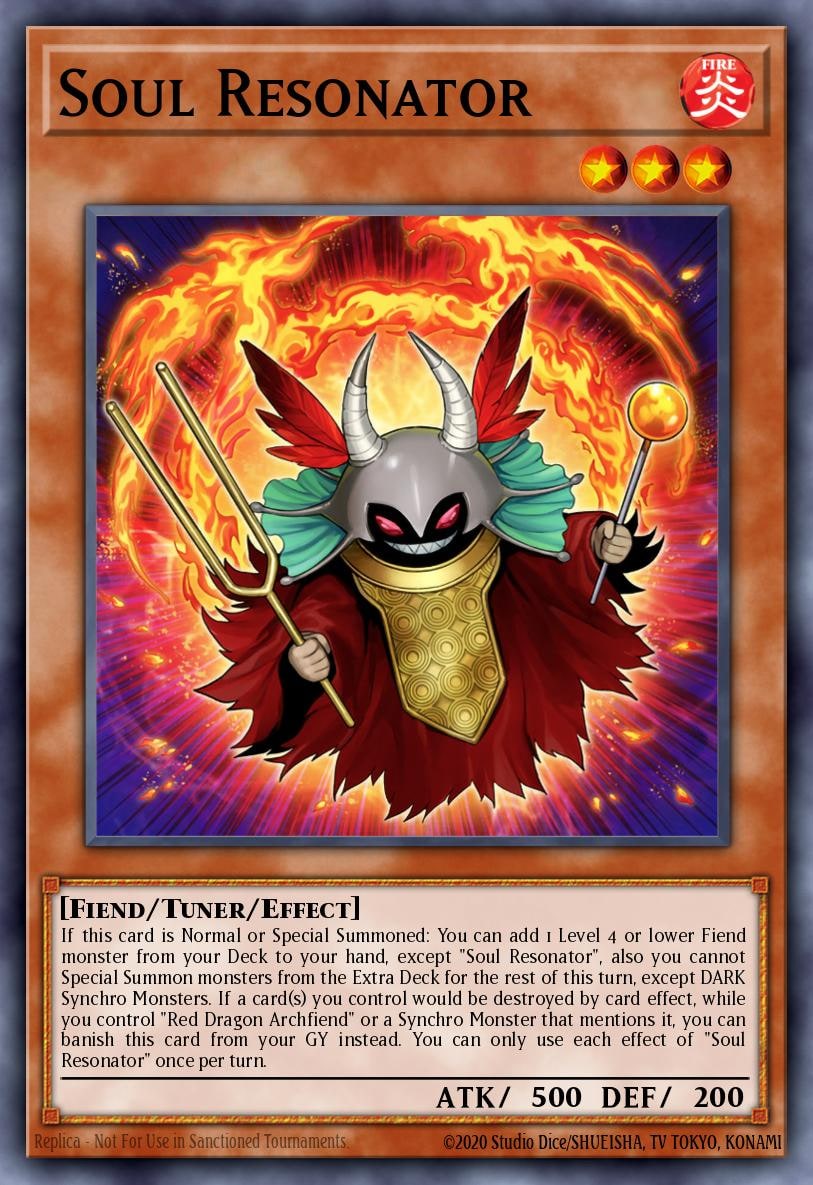 Soul Resonator, Structure Deck: The Crimson King SDCK-EN001
