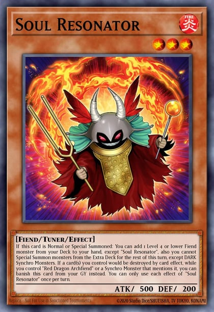 Soul Resonator, Structure Deck: The Crimson King SDCK-EN001