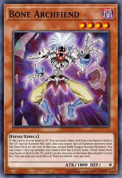 Bone Archfiend, Structure Deck: The Crimson King SDCK-EN003