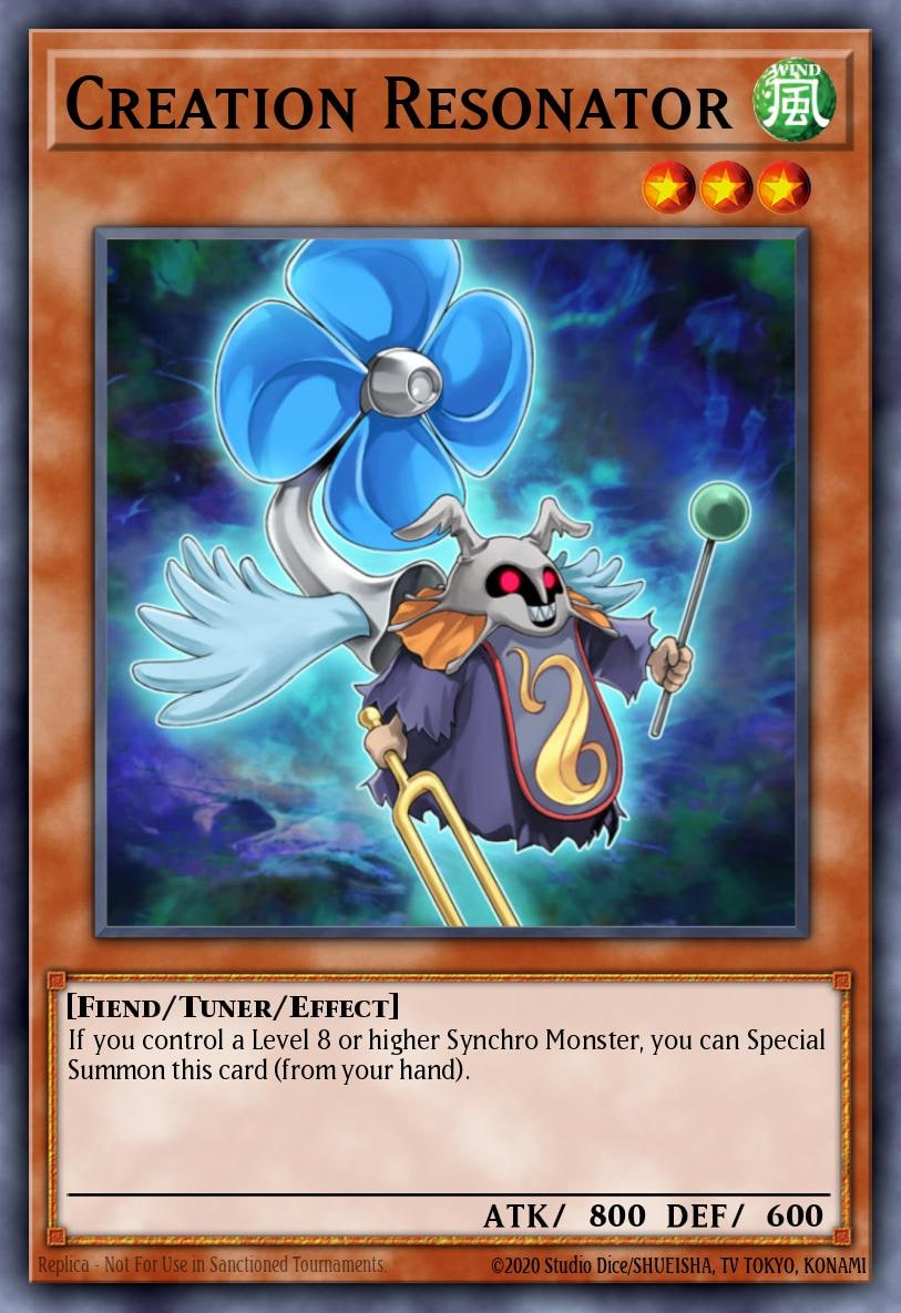 Creation Resonator, Structure Deck: The Crimson King SDCK-EN005