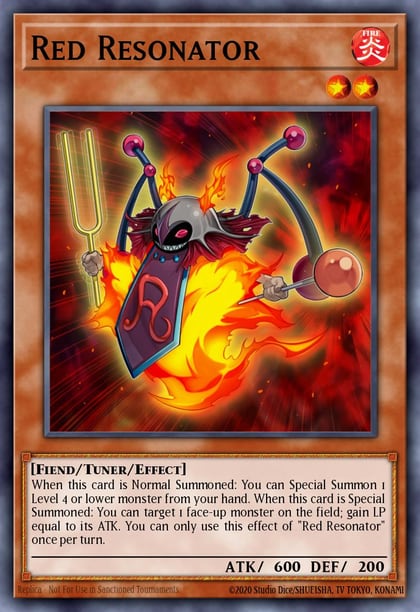 Red Resonator, Structure Deck: The Crimson King SDCK-EN007