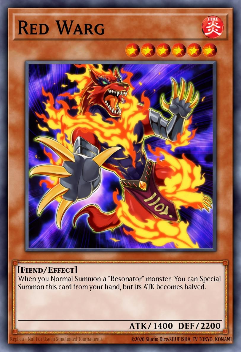 Red Warg, Structure Deck: The Crimson King SDCK-EN012