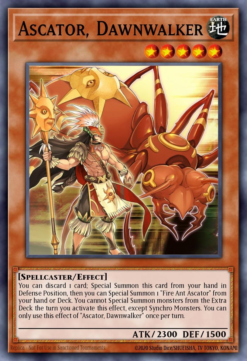Ascator, Dawnwalker, Structure Deck: The Crimson King SDCK-EN021