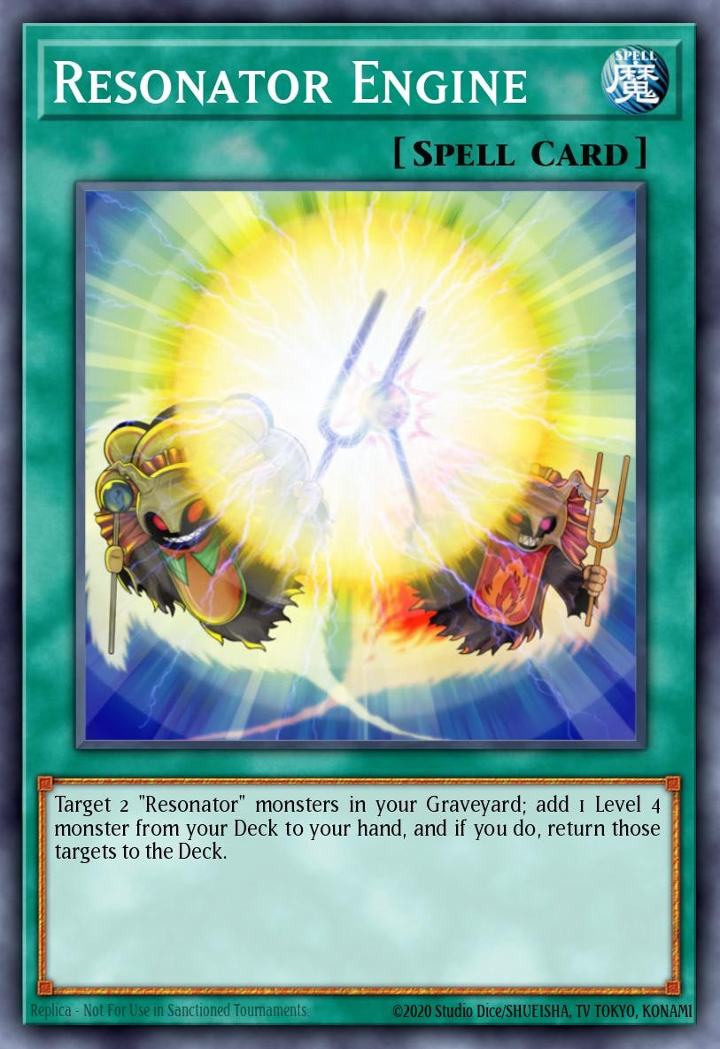 Resonator Engine, Structure Deck: The Crimson King SDCK-EN027