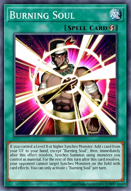 Burning Soul, Structure Deck: The Crimson King SDCK-EN030