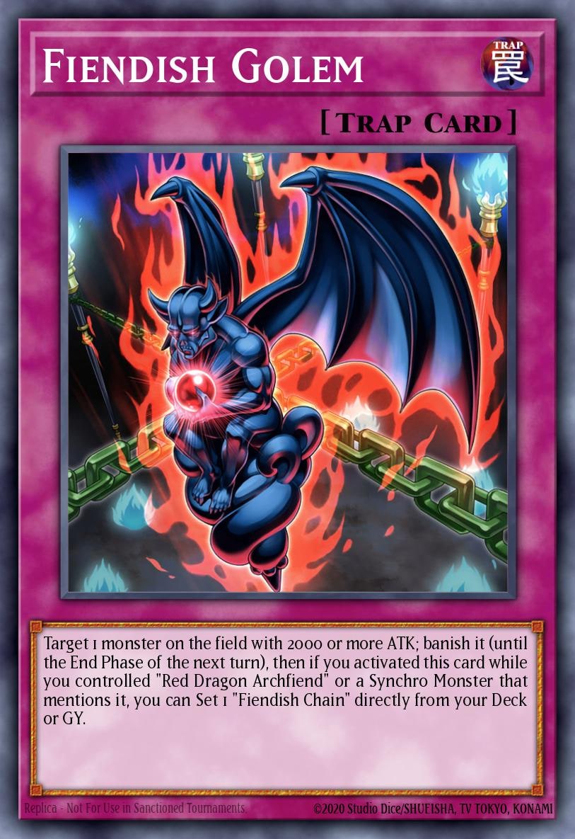Fiendish Golem, Structure Deck: The Crimson King SDCK-EN032