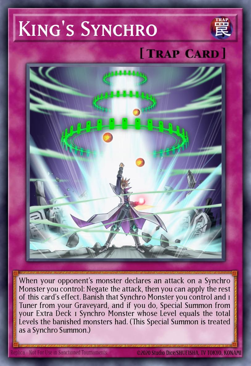 King's Synchro, Structure Deck: The Crimson King SDCK-EN034