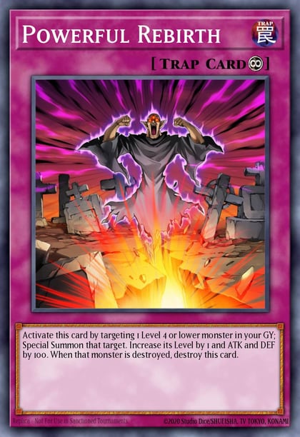 Powerful Rebirth, Structure Deck: The Crimson King SDCK-EN038