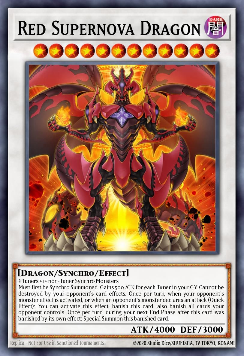 Red Supernova Dragon, Structure Deck: The Crimson King SDCK-EN044