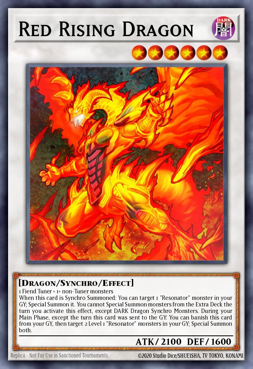 Red Rising Dragon, Structure Deck: The Crimson King SDCK-EN048