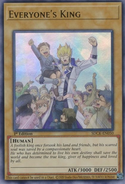 Everyone's King, Structure Deck: The Crimson King SDCK-EN050