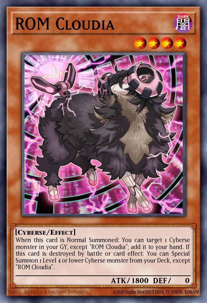 ROM Cloudia, Structure Deck: Cyberse Link SDCL-EN006