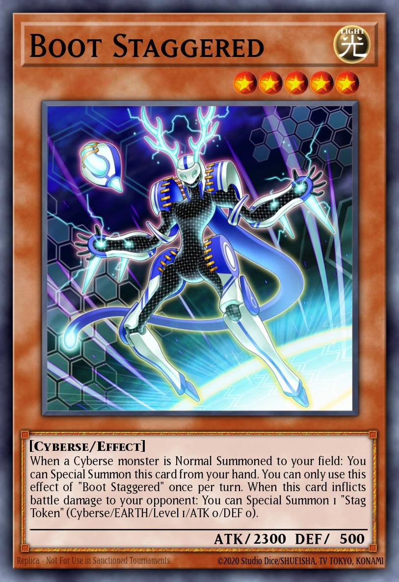 Boot Staggered, Structure Deck: Cyberse Link SDCL-EN007