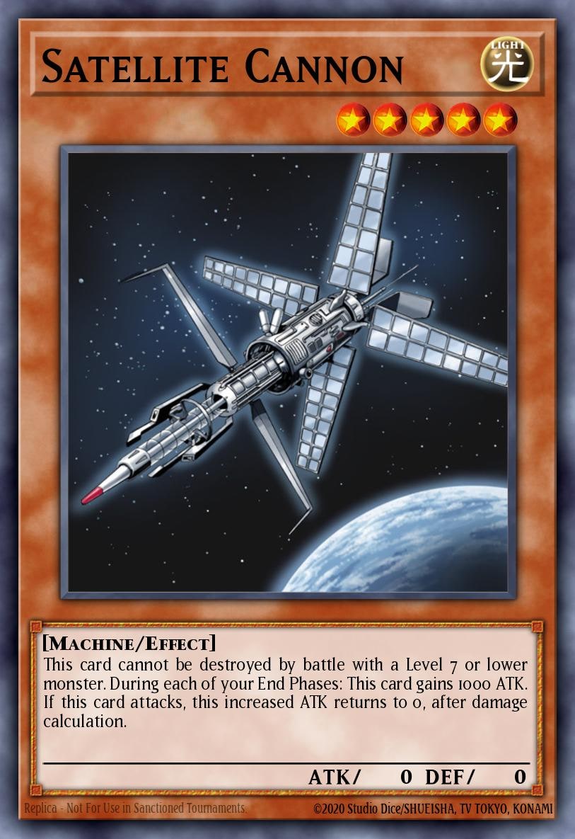 Satellite Cannon, Structure Deck: Cyber Dragon Revolution SDCR-EN012