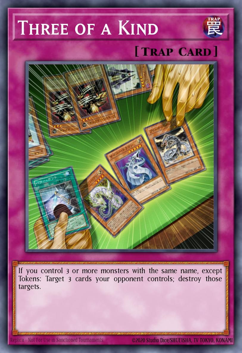 Three of a Kind, Structure Deck: Cyber Dragon Revolution SDCR-EN031