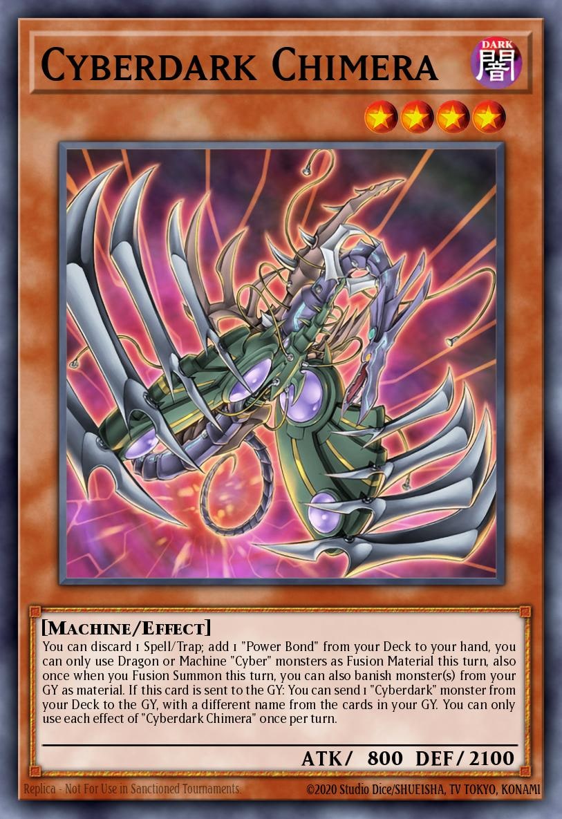 Cyberdark Chimera, Structure Deck: Cyber Strike SDCS-EN002