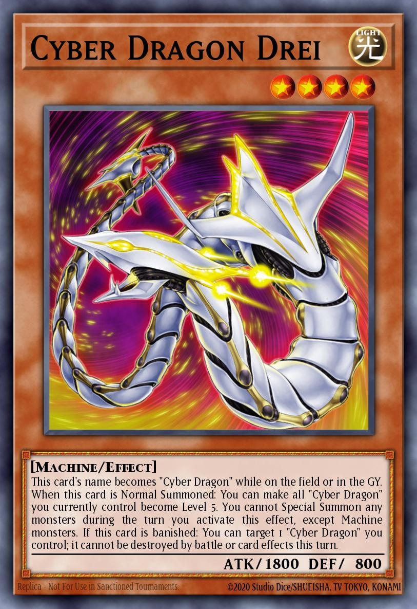 Cyber Dragon Drei, Structure Deck: Cyber Strike SDCS-EN005