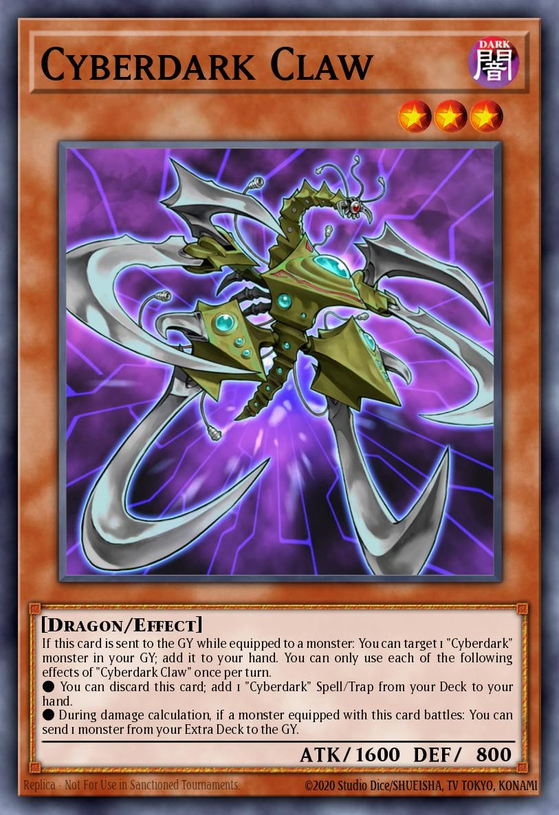 Cyberdark Claw, Structure Deck: Cyber Strike SDCS-EN017
