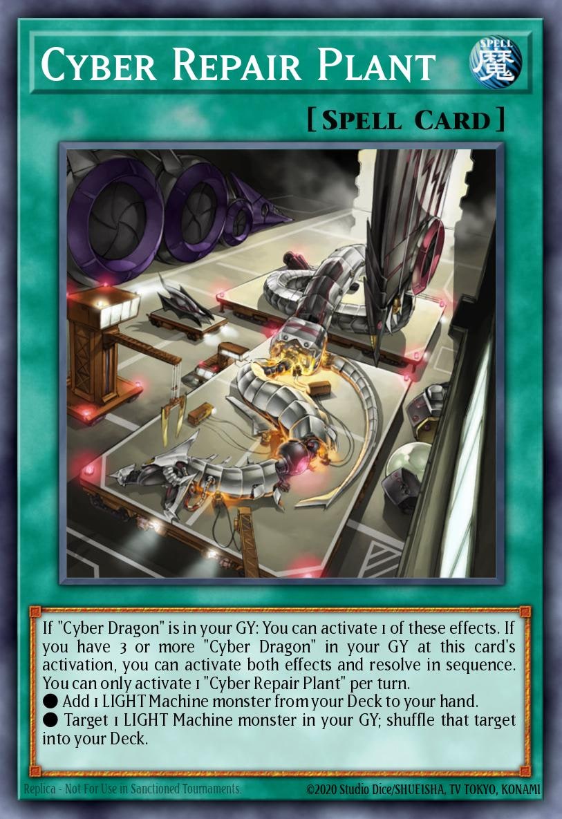Cyber Repair Plant, Structure Deck: Cyber Strike SDCS-EN024