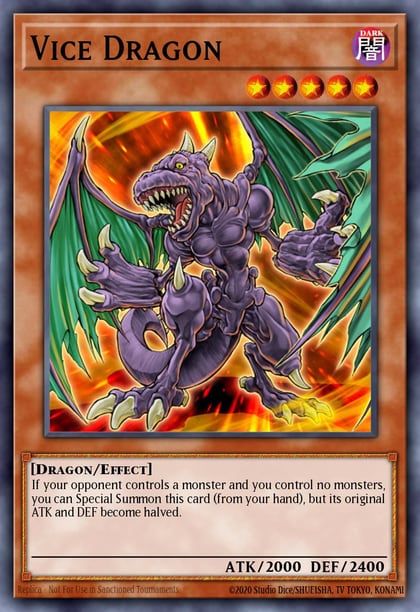Vice Dragon, Structure Deck: Dragons Collide SDDC-EN009