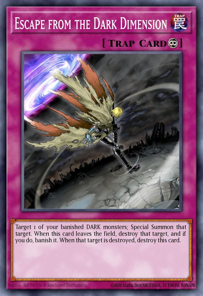Escape from the Dark Dimension, Structure Deck: Dragons Collide SDDC-EN040
