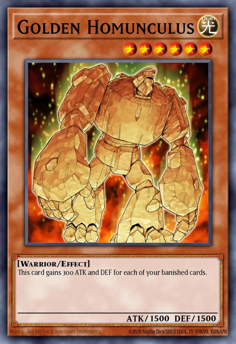 Golden Homunculus, Structure Deck: The Dark Emperor SDDE-EN004