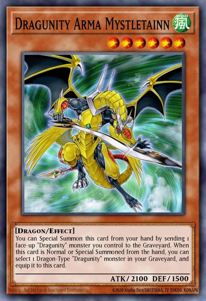 Dragunity Arma Mystletainn, Structure Deck: Dragunity Legion SDDL-EN002