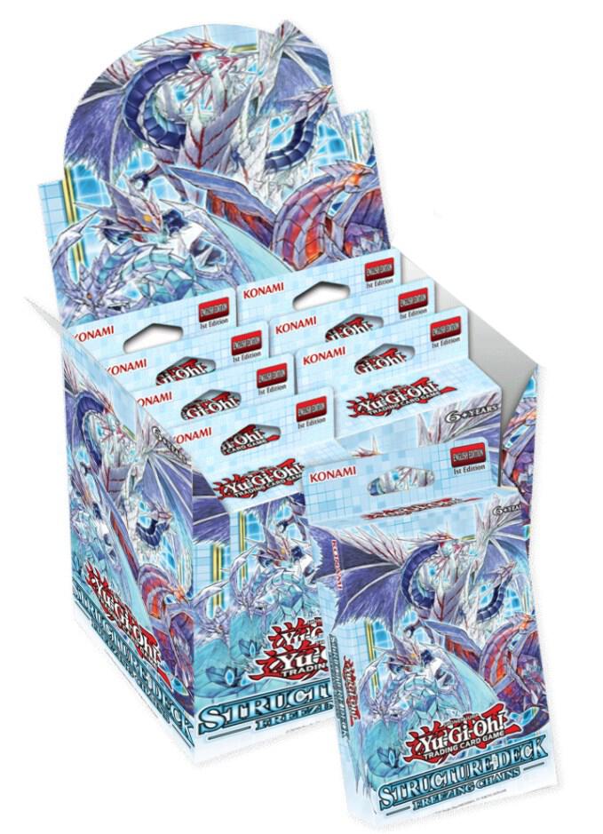 Freezing Chains Structure Deck Display [1st Edition], Structure Deck: Freezing Chains P228254