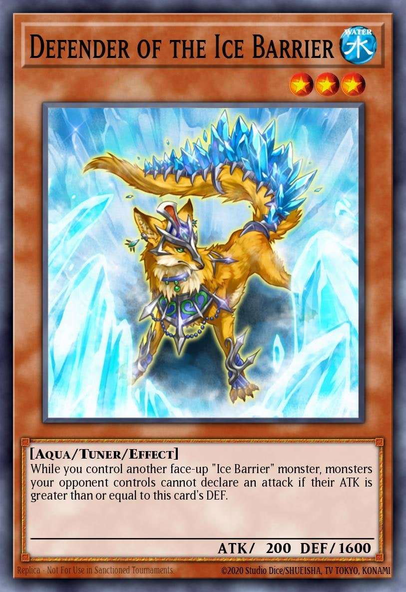Defender of the Ice Barrier, Structure Deck: Freezing Chains SDFC-EN009