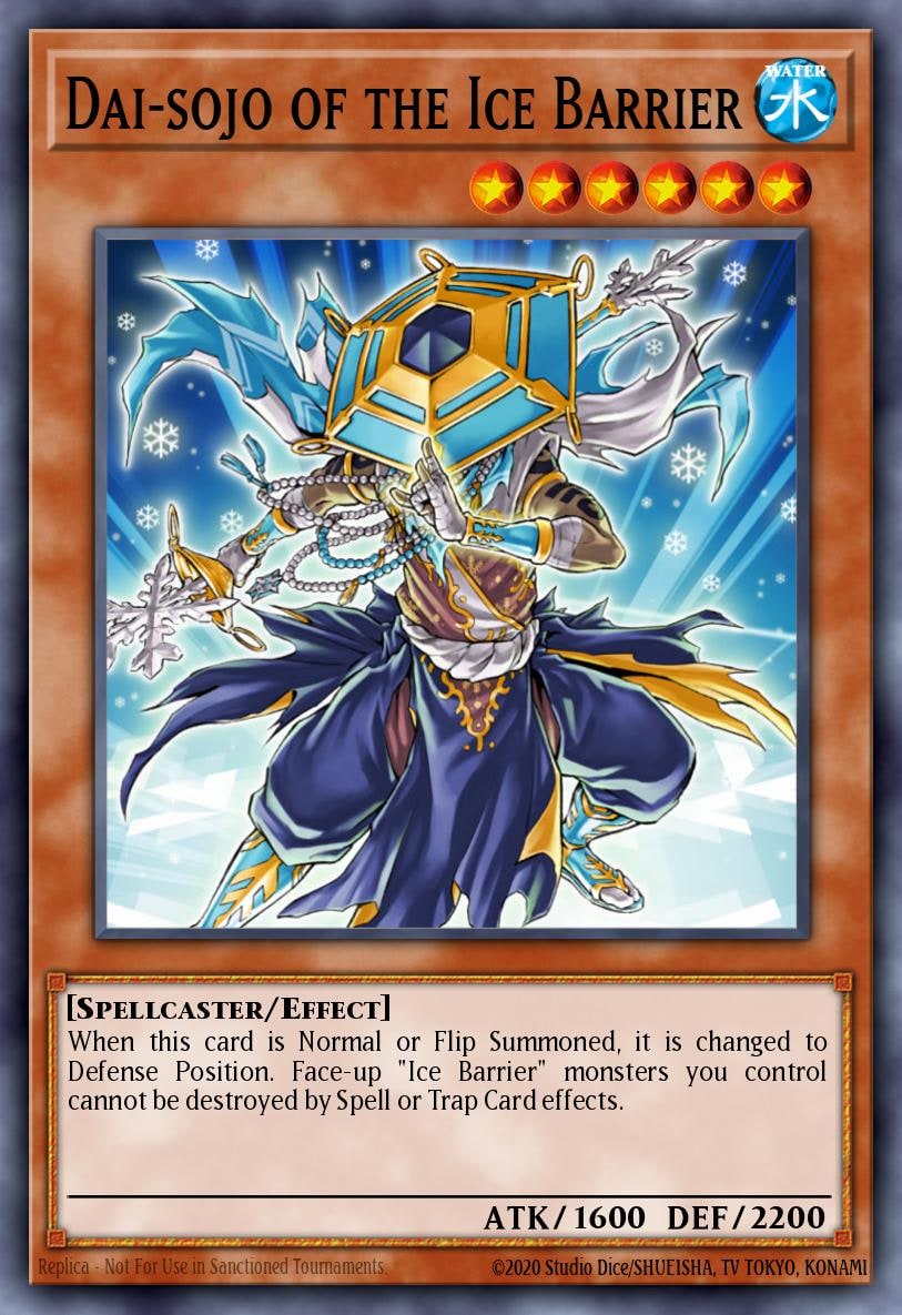 Dai-sojo of the Ice Barrier, Structure Deck: Freezing Chains SDFC-EN014