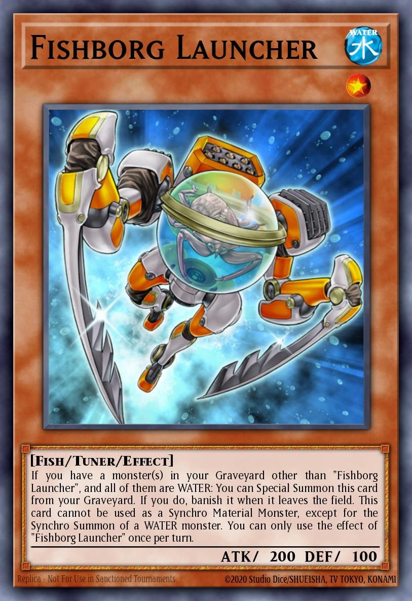 Fishborg Launcher, Structure Deck: Freezing Chains SDFC-EN024