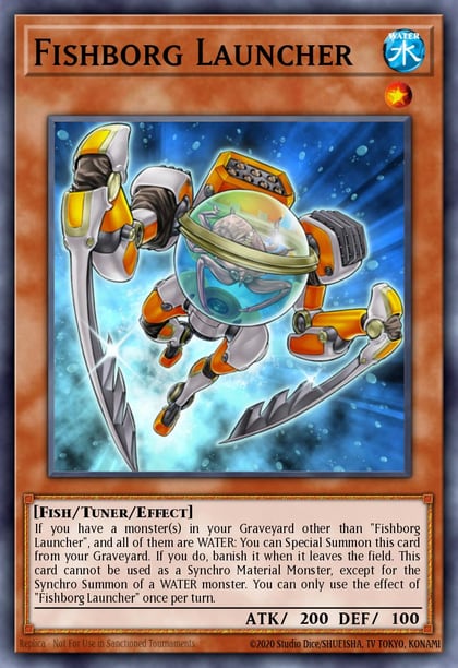 Fishborg Launcher, Structure Deck: Freezing Chains SDFC-EN024