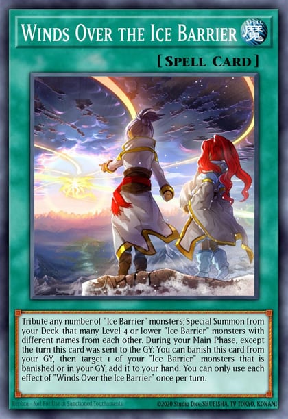 Winds Over the Ice Barrier, Structure Deck: Freezing Chains SDFC-EN027