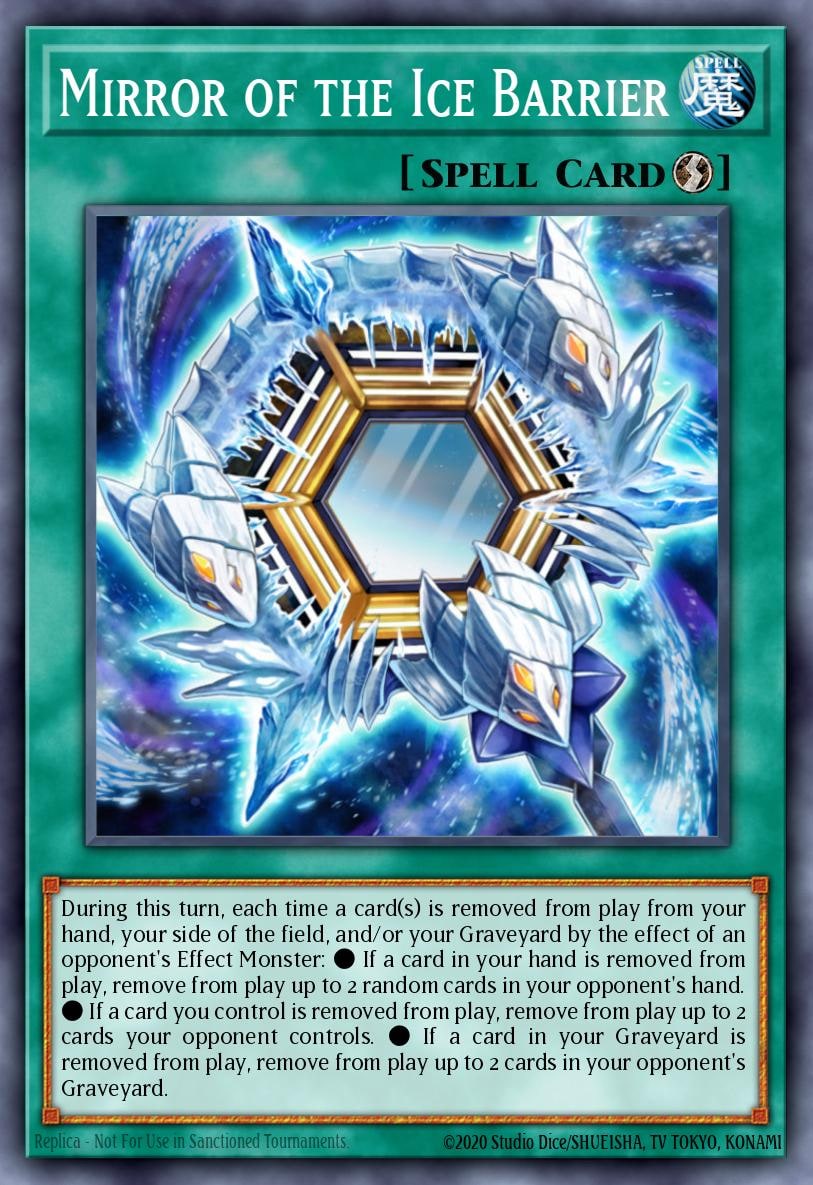 Mirror of the Ice Barrier, Structure Deck: Freezing Chains SDFC-EN031