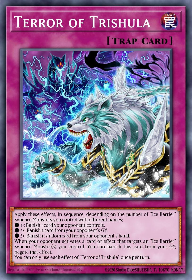 Terror of Trishula, Structure Deck: Freezing Chains SDFC-EN046