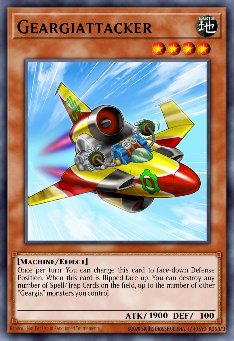 Geargiattacker, Structure Deck: Geargia Rampage SDGR-EN002