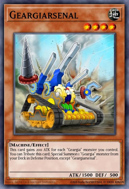 Geargiarsenal, Structure Deck: Geargia Rampage SDGR-EN007