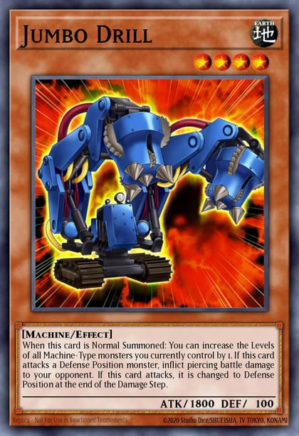 Jumbo Drill, Structure Deck: Geargia Rampage SDGR-EN014