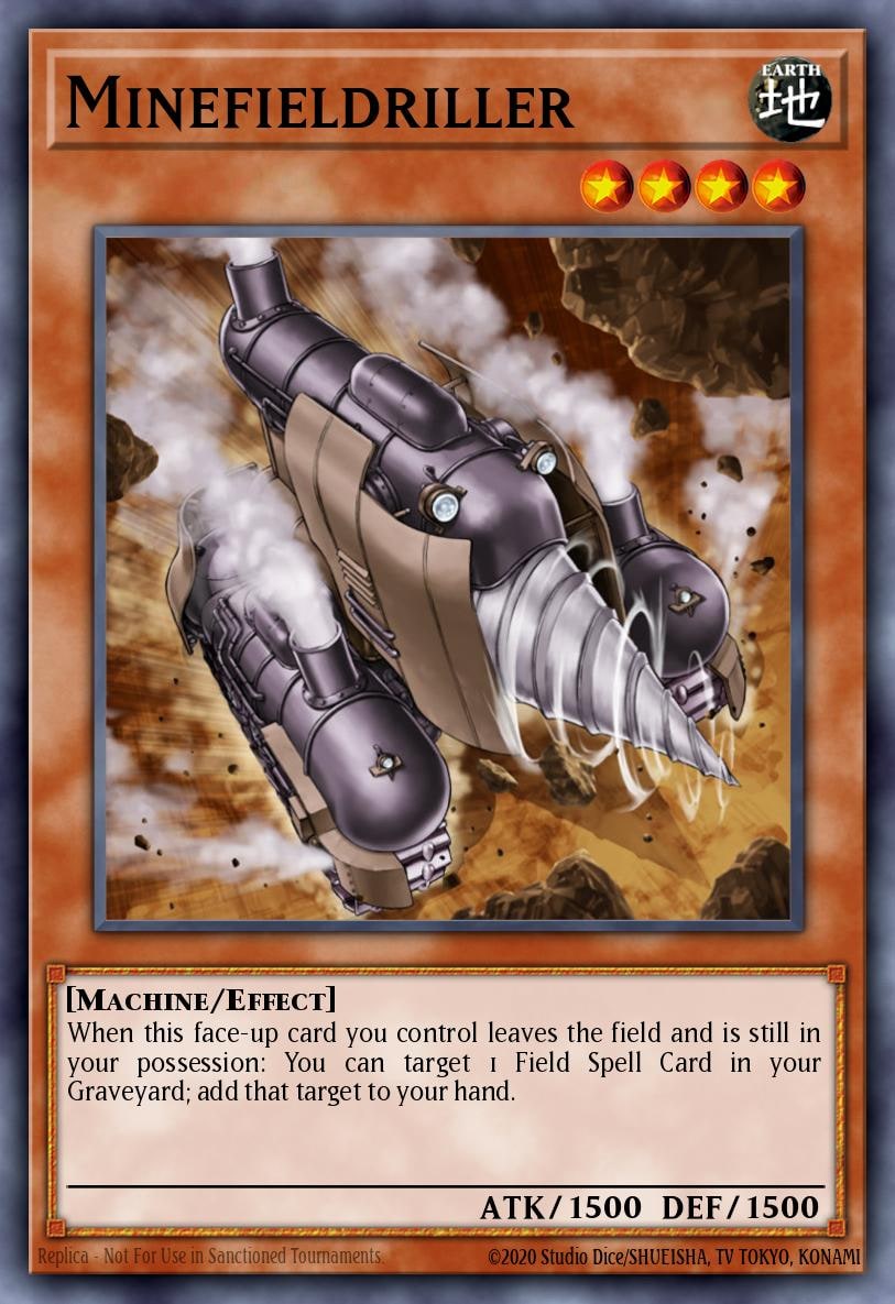 Minefieldriller, Structure Deck: Geargia Rampage SDGR-EN015