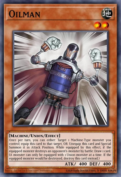 Oilman, Structure Deck: Geargia Rampage SDGR-EN018
