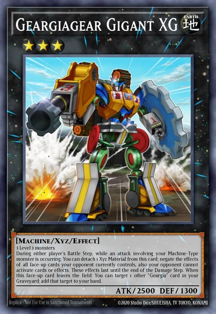 Geargiagear Gigant XG, Structure Deck: Geargia Rampage SDGR-EN034