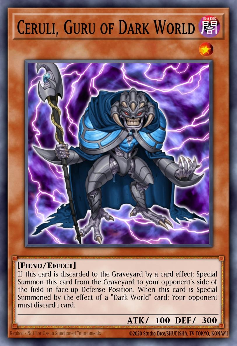 Ceruli, Guru of Dark World, Structure Deck: Gates of the Underworld SDGU-EN003