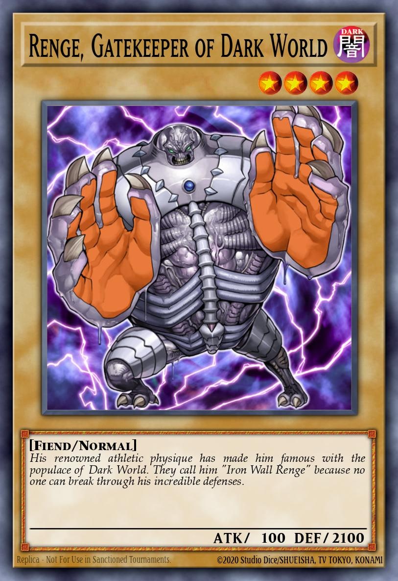 Renge, Gatekeeper of Dark World, Structure Deck: Gates of the Underworld SDGU-EN005
