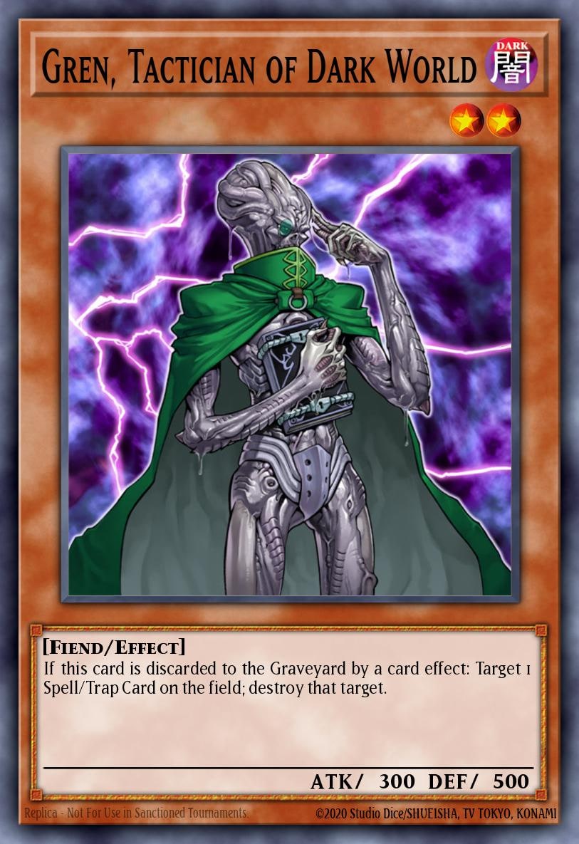 Gren, Tactician of Dark World, Structure Deck: Gates of the Underworld SDGU-EN008