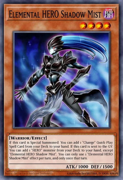 Elemental HERO Shadow Mist, Structure Deck: HERO Strike SDHS-EN001