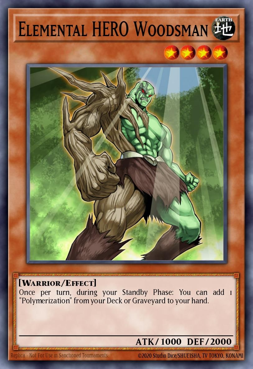 Elemental HERO Woodsman, Structure Deck: HERO Strike SDHS-EN003